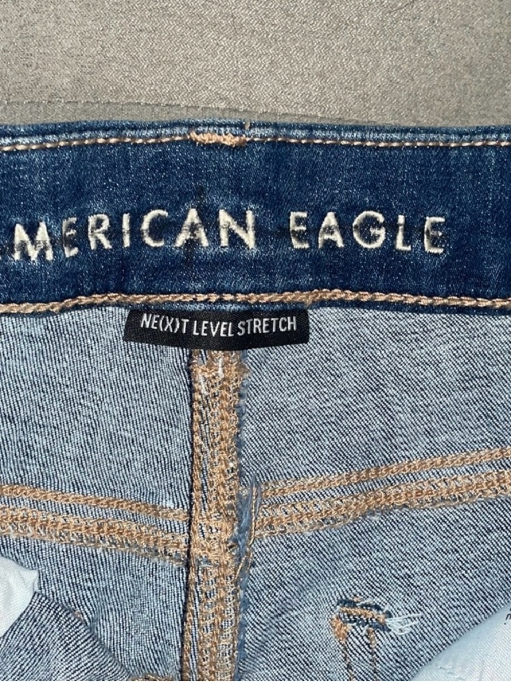 American Eagle Outfitters High-Rise Indigo Blue Women’s Jeans - Picture 12 of 16